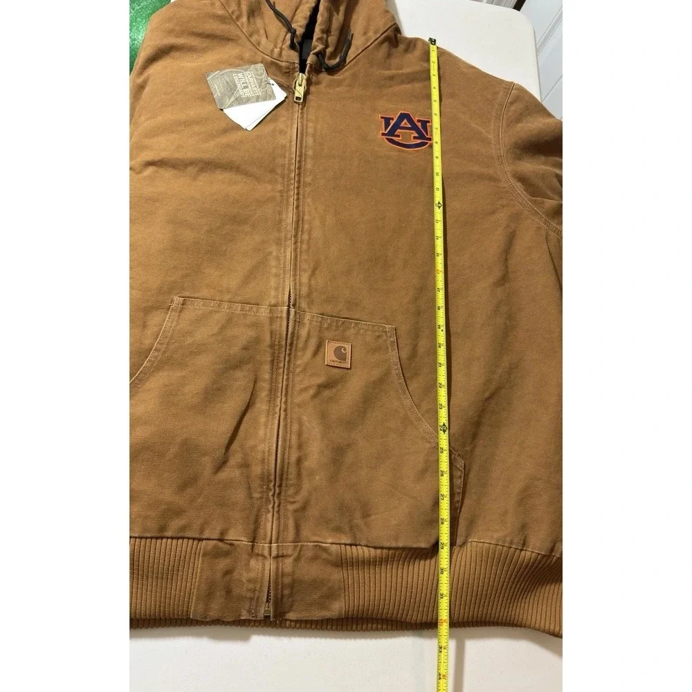 NWT Rare CARHARTT 4XL  Auburn Coat Sandstone Quilt Lined 100826 J130 BRN